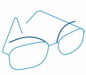 Lidkrampf verhindern mit der Ptosis-Brille bei Blepharospasmus